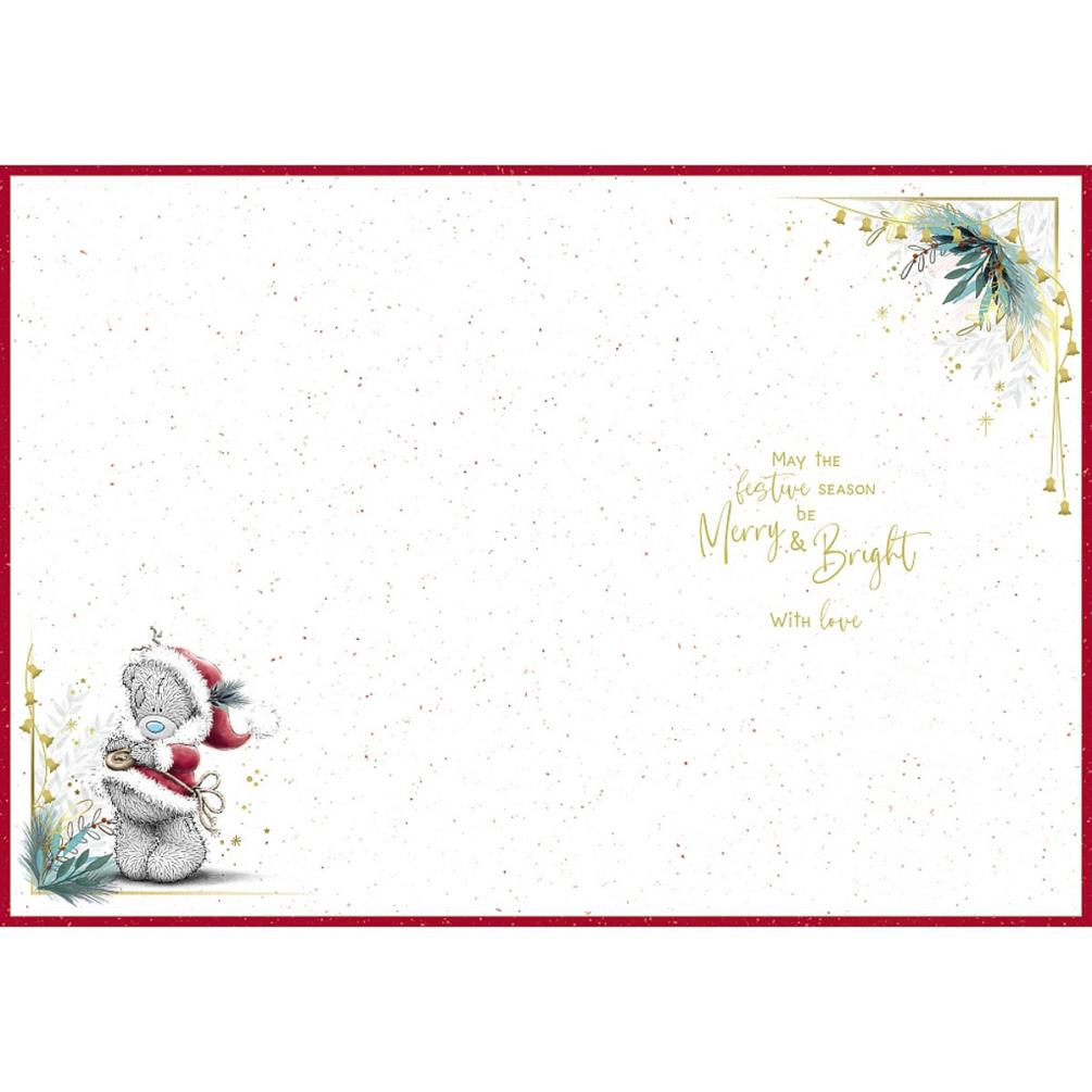 Miles Apart Close At Heart Me to You Bear Christmas Card Extra Image 1